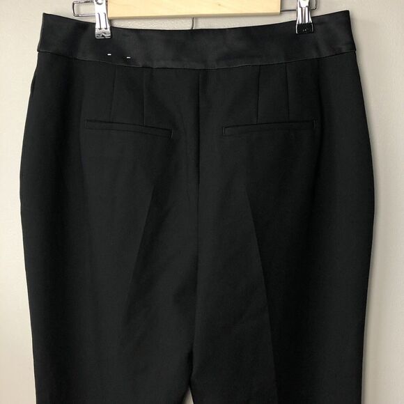 White House Black Market Dress Pants Womens 10 Long Pleated Straight Leg Career - Picture 5 of 15